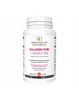 Noble Health Kolagen Rybi + Kreatyna, kapsułki 60 szt.