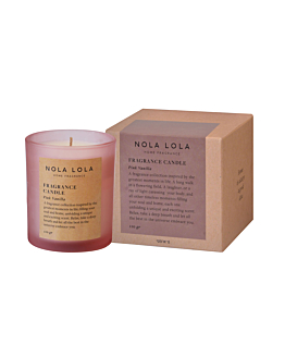 Nola Lola Pink Vanilla Candela Profumata, 110 g
