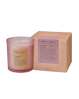 Nola Lola Pink Vanilla Candela Profumata, 240 g