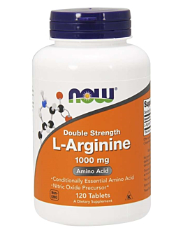 Now Foods L-Arginine 1000 mg 120 Tabletek