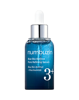 Numbuzin No.3 Blue Bio-Retinol Pore Refining Serum, 30 ml