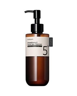 Numbuzin No.5+ Glutathione C Facal Spa Cleanser, Antyoksydacyjny żel-olejek do mycia twarzy o właściwościach hydrofilnych, 200 ml