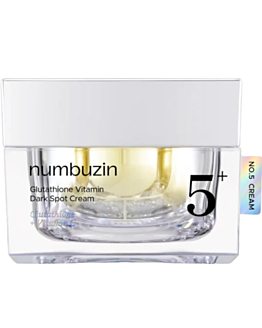 Numbuzin No.5 Vitamin Glutathione Dark Spot Laser Cream, Rozjaśniający krem na przebarwienia z kompleksem witamin, 50 ml