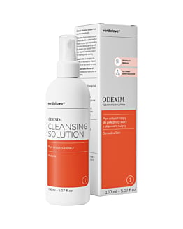 Verdelove Oodexim Cleansing Solution, Płyn oczyszczający do pielęgnacji cery z objawami nużycy