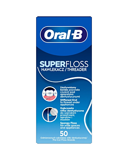 Oral-B Nić Super Floss do Mostów 50 Odcinków