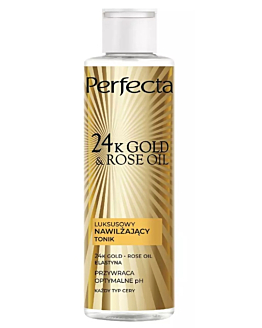 Perfecta Oczyszczanie 24K Luksusowy tonik do cery dojrzałej
