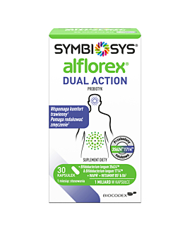 Symbiosys Alflorex Dual Action Kapsułki, 30 szt.