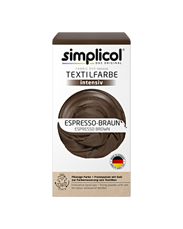 Simplicol Colorante per tessuti intenso, Marrone Espresso