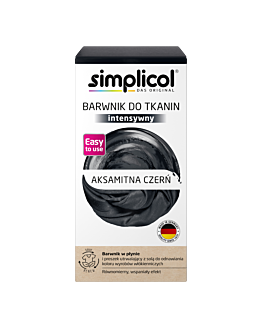 Simplicol Colorante per tessuti intenso, Nero Vellutato