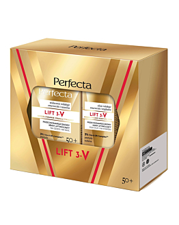 Perfecta V-Lift Zestaw kosmetyków Liftingujący krem do twarzy + Krem pod oczy