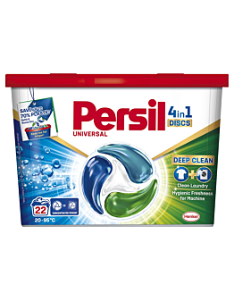 Persil Discs Universal 22 sztuki, Skoncentrowany środek w kapsułkach do prania 