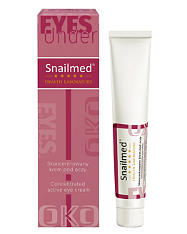 Snailmed Przeciwzmarszczkowy krem pod oczy z ceramidami i stoechiolem, 25 ml
