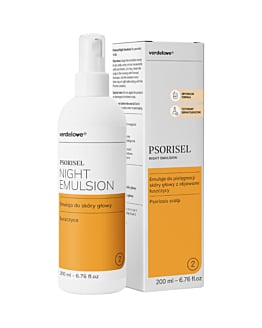 Verdelove Psorisel Night Emulsion, Emulsja do pielęgnacji skóry głowy z objawami łuszczycy