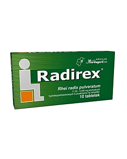 Radirex, 10 Tabletek