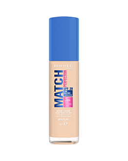 Rimmel Match Perfection Podkład do twarzy, 001W Pearl, 30 ml