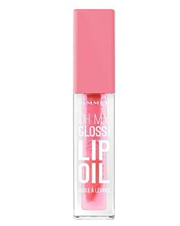 Rimmel Oh My Gloss Lip Oil Olio per Labbra 001 Pink Flush