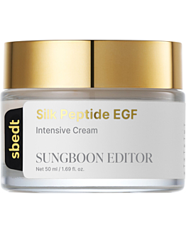Sungboon Editor Silk Peptide EGF Intensive Cream, Zaawansowany krem przeciwzmarszczkowy do twarzy, 50 ml