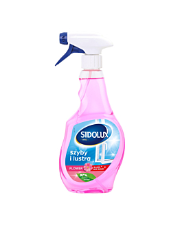 Sidolux Crystal Flower - Płyn do mycia szyb 500 ml