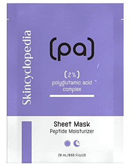 Skincyclopedia Maska w płachcie Kwas poliglutaminowy