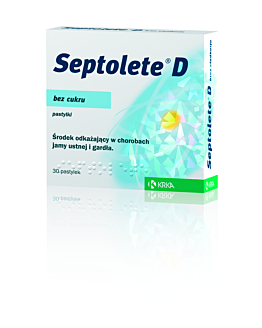 Septolete D Pastylki twarde, 30 szt.