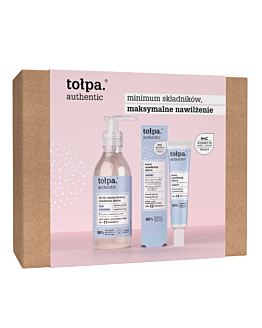 Tołpa Zestaw kosmetyków Authentic, Żel do mycia twarzy + Krem do twarzy