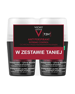 Vichy Deo Roll-on Ochrona do 72h, 2x50ml 