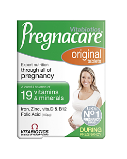 Vitabiotics Pregnacare Original Suplement diety dla kobiet w ciąży, Tabletki