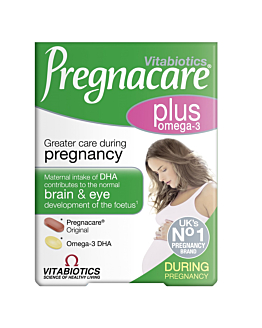 Vitabiotics Pregnacare Plus Omega-3 Suplement diety dla kobiet w ciąży 56 tabletek/kapsułek