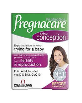 Vitabiotics Pregnacare Before Conception Suplement diety dla kobiet przed poczęciem dziecka, Tabletki