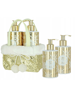 Vivian Gray Zestaw Golden Glitters Cream Soap + Hand Lotion