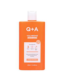 Q+A Shampoo con biotina e aminoacidi per aumentare il volume dei capelli
