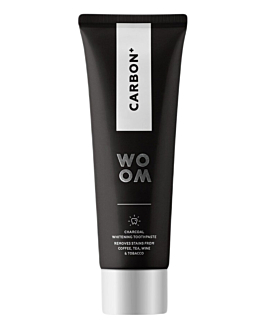 WOOM Carbon+ Wybielająca pasta do zębów z węglem aktywnym