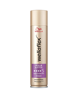Wellaflex Lakier do włosów Fulle Style 5, 250 ml 