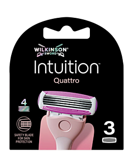 Wilkinson Quattro for Women Sensitive blades, 3 szt.