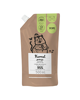 Yope Mydło w płynie Karmel/Pistacja Refill, 500 ml