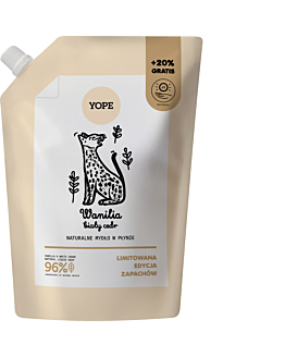 Yope Mydło w płynie Wanilia/Biały Cedr, Refill 