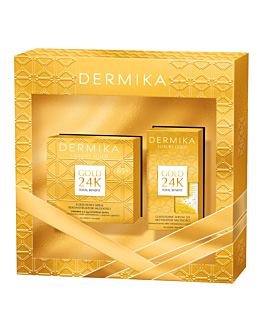 Dermika Luxury Gold 65+ Zestaw kosmetyków do twarzy