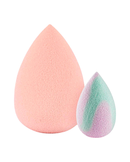 Boho Beauty Bohoblender Zestaw gąbek do makijażu: Candy Pink Medium + Pastel Vibes Mini