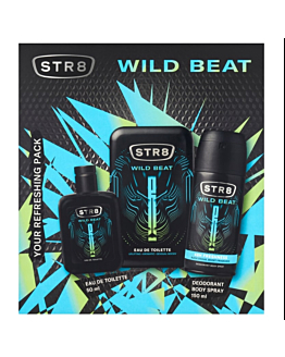 STR8 Zestaw Wild Beat: EDT/S 50 ml + Deo spray 150 ml