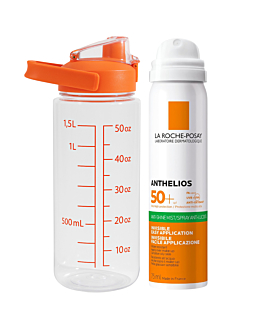 La Roche-Posay Zestaw: Anthelios Mgiełka do twarzy SPF50+ 75ml + Bidon