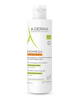 A-Derma Exomega Control Gel-emolliente Schiumoso 500 ml