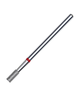 Staleks Expert Frez Diamentowy Walec Do Skórek 2,5/6 mm Czerwony