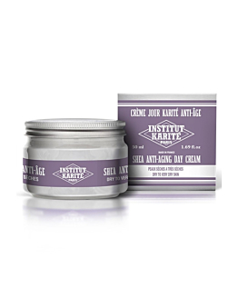 Institut Karite Shea Anti-Aging Day Cream przeciwstarzeniowy krem na dzień z masłem Shea cera sucha i bardzo sucha, 50ml