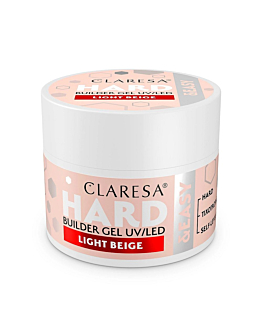 Claresa Hard&Easy Builder Gel żel budujący Light Beige, 45g