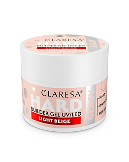 Claresa Hard&Easy Builder Gel żel budujący Light Beige, 12g