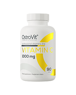 OstroVit Witamina C 1000 mg 90 tabs Kwas L-Askorbinowy Odporność