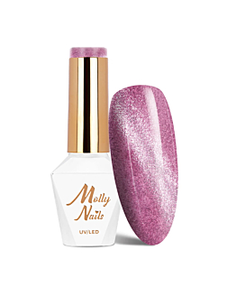 MollyNails Cat Eye Womanity Amethyst Lakier Hybrydowy UV LED Nr 443 8 g