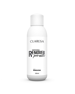 Claresa Remover Pro-Nails płyn do usuwania lakieru hybrydowego, 500ml