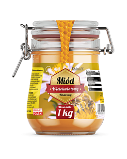 OstroVit Miód Wielokwiatowy 1000 g