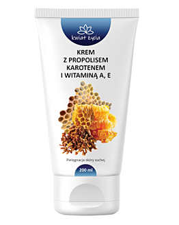 BioOrganic Krem z propolisem, karotenem i witaminami A+E, 200 ml